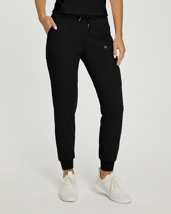 Photo of White Cross Scrubs Marvella Pant Easy Fit - Petite Color Black Main Vue 003