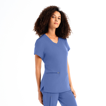 Photo de l'uniforme WT127 Bleu Céleste Vue Côté