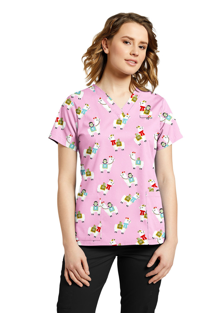 Photo of the uniform 618APS Alpaca Sally - Pink Front view