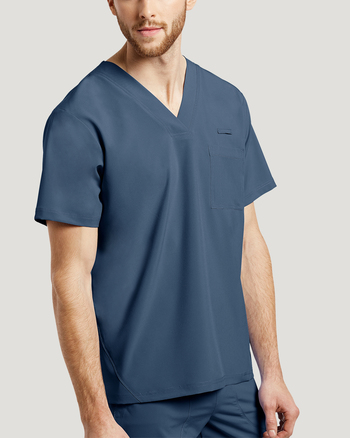 Photo d'uniforme pour infirmière White Cross Haut Col en V pour Hommes avec poche avant Couleurr Bleu Marin Vue 2269-NAV.jpg