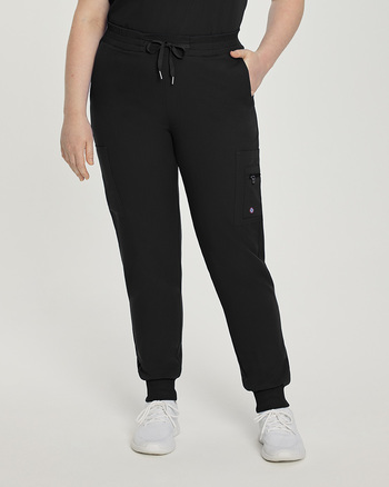Photo de l'uniforme White Cross 380 Pantalon Jogger avec poches cargo Couleur Noir  Vue Principale 004