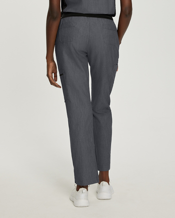 Photo de l'uniforme White Cross 337P Pantalon jambe droite V-Tess (COURT) Couleur Étain Foncé  Vue Arrière 005