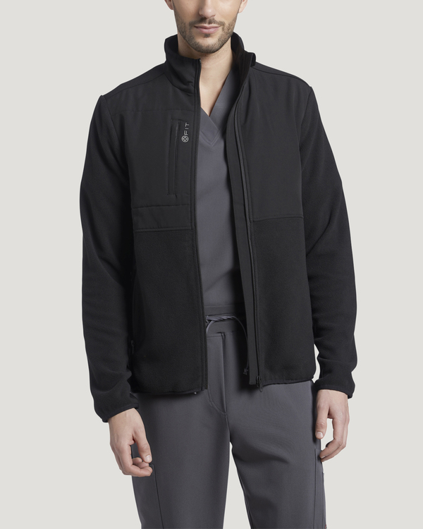 Photo d'uniforme pour infirmière White Cross Polar Fleece pour Hommes Couleurr Noir Vue 453.jpg