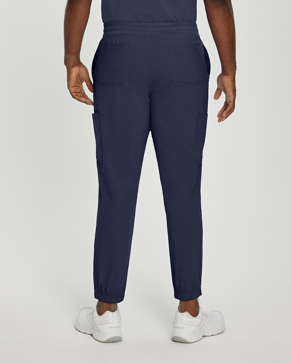 Photo of White Cross Scrubs Jogger WC FIT pant Color Navy Back Vue 005