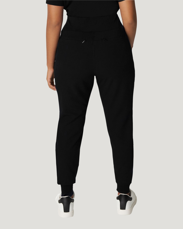Photo du Pantalon Jogger avec Contrate de Tricot Jersey - Petite Vue Dos