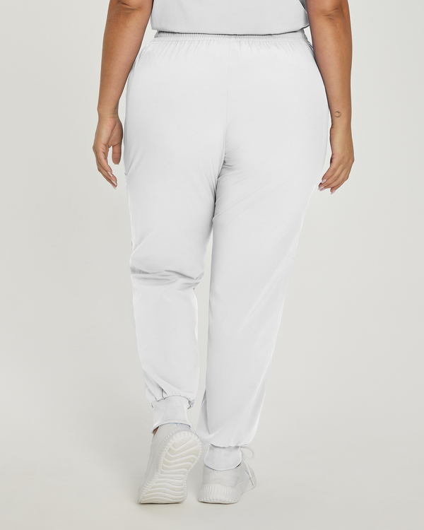 Photo of Elastic waistband, Cargo pockets Jogger FIT pant - Tall Back view