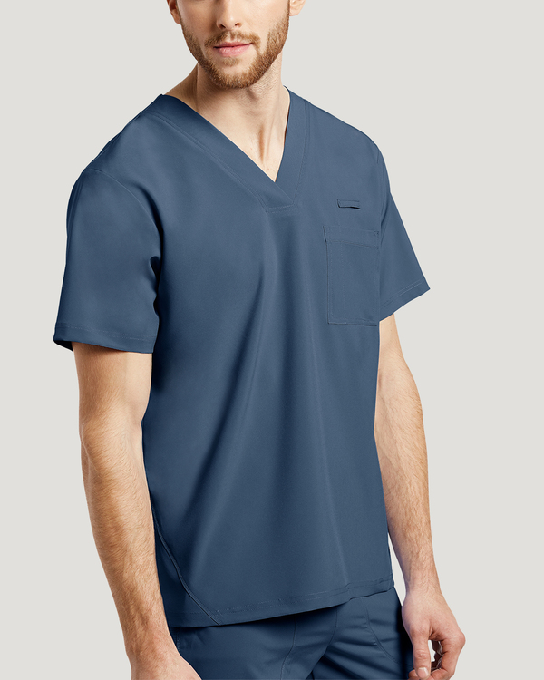 Photo d'uniforme pour infirmière White Cross Haut Col en V pour Hommes avec poche avant Couleurr Bleu Marin Vue 2269-NAV.jpg