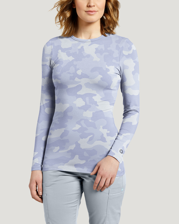 Photo of White Cross Scrubs 205CSK  Printed Camo T-shirt Color  Vue 205CSK.jpg