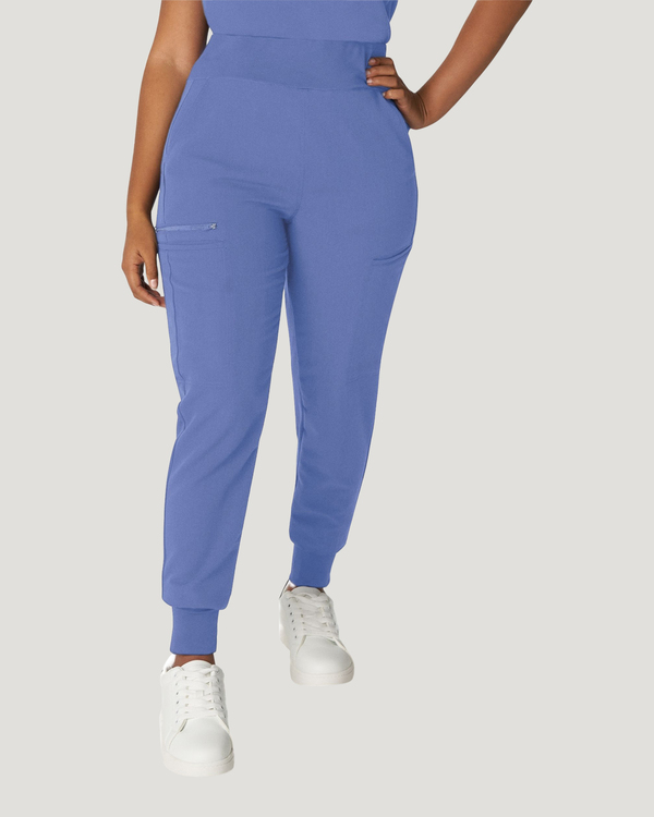 Photo of WB410 Jogger Pants with Jersey Knit Contrast Front view