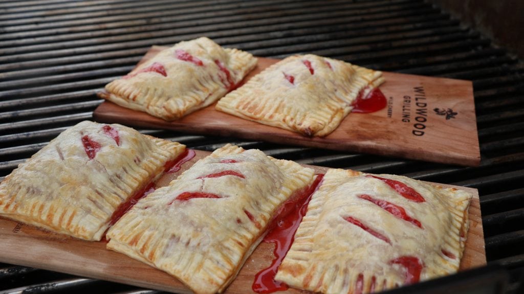 Grilled Strawberry Hand Pies Smoked on Cherry Wood Recipe