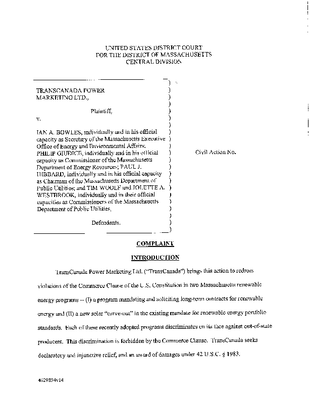 Commerce Complaint