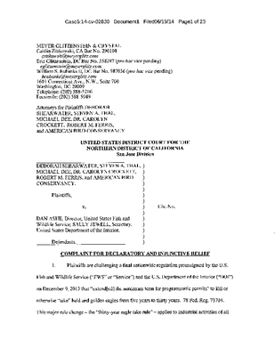 30 Year Take June 19 2014 Complaint
