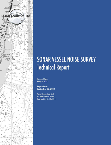 WindAction | Sonar Vessel Noise Survey: Technical Report - Vimarsana News