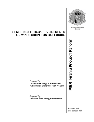Permitting Setback Requirements