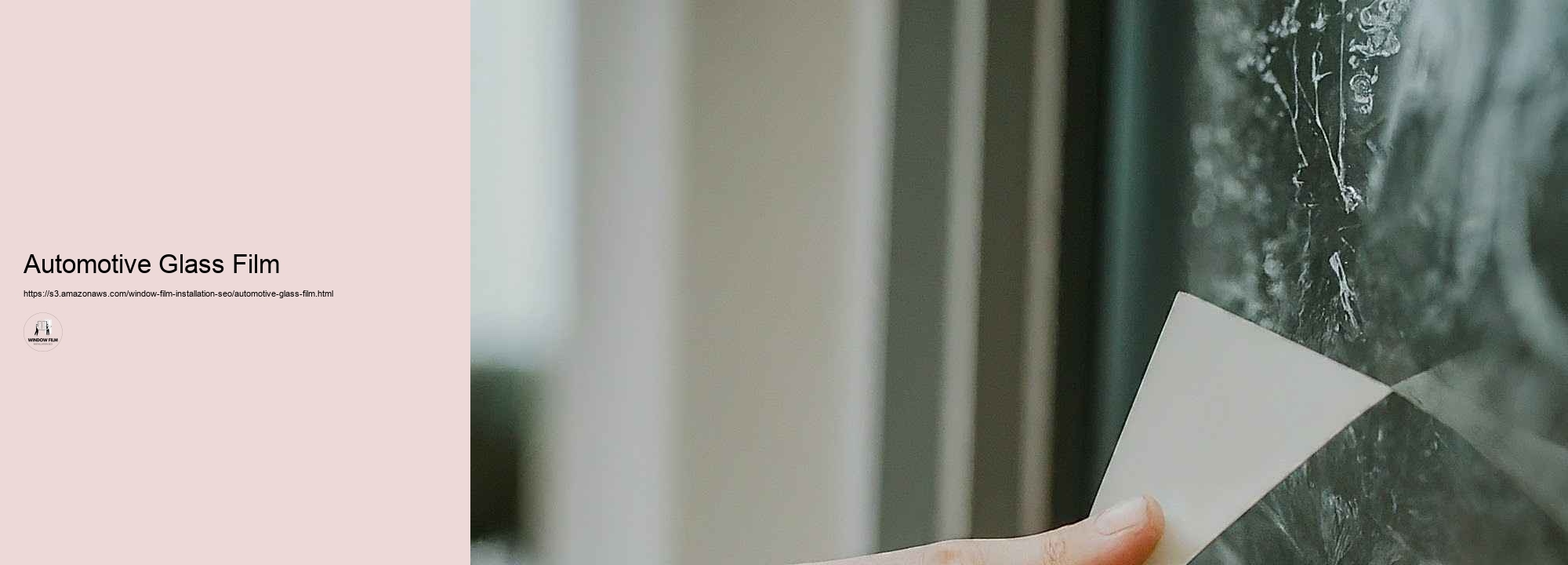 Building Excellent Back Hyperlinks for Your Window Movie Installation Web site