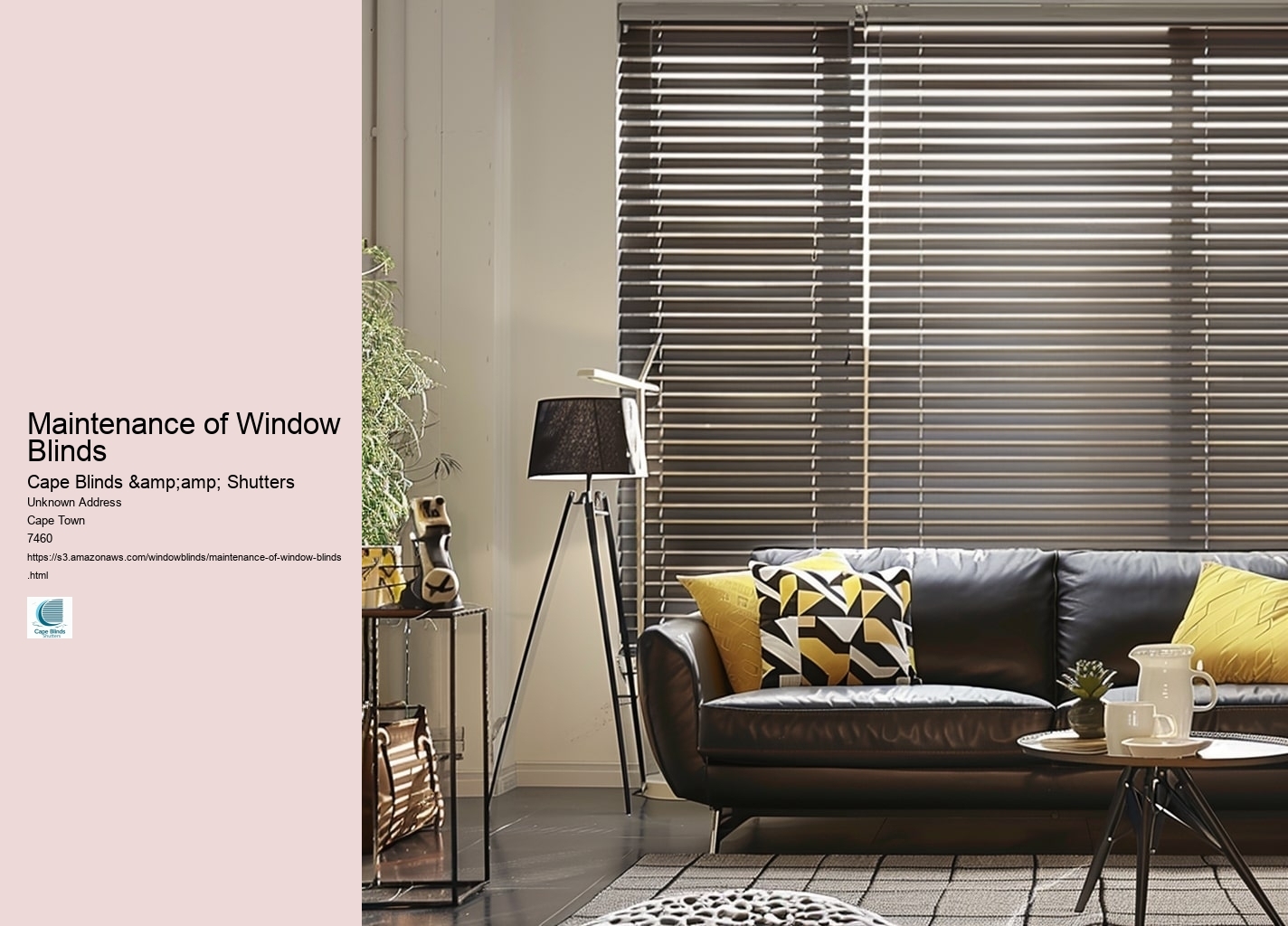 Maintenance of Window Blinds