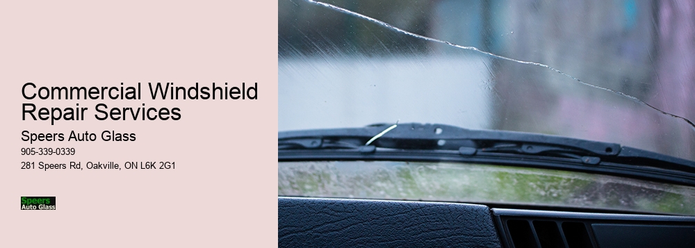 Commercial Windshield Repair Services