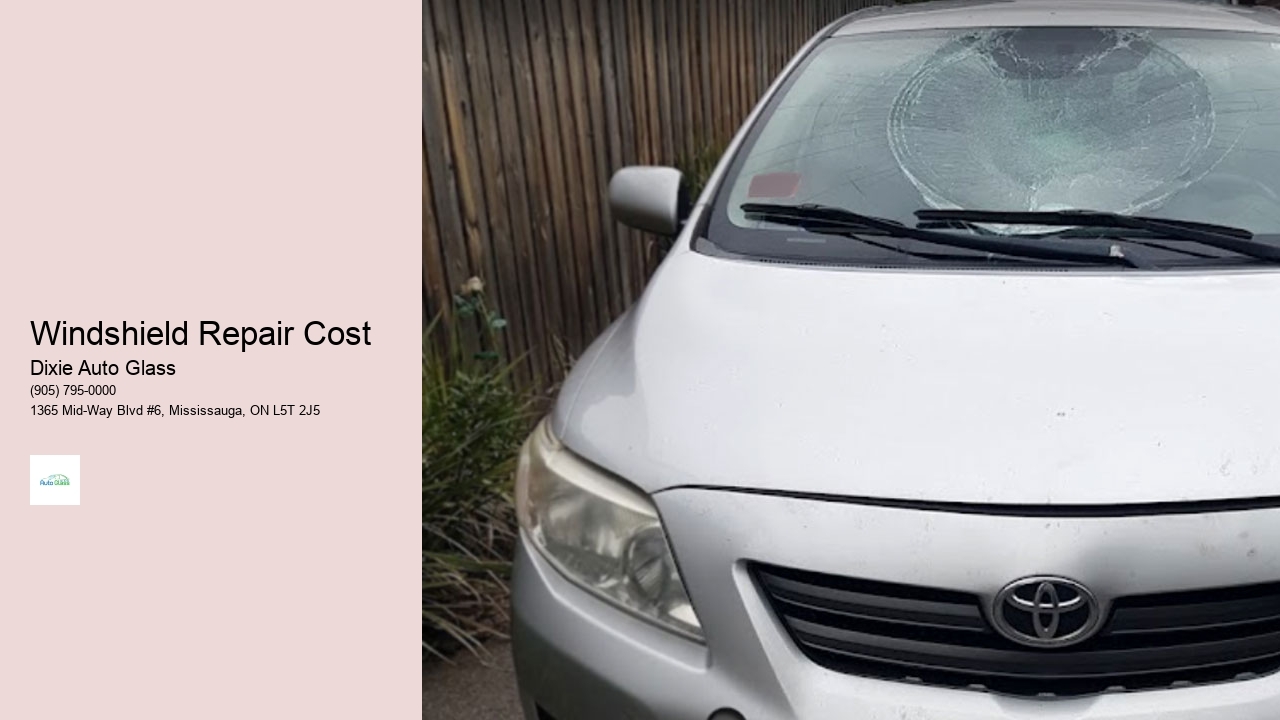 Windshield Repair Cost