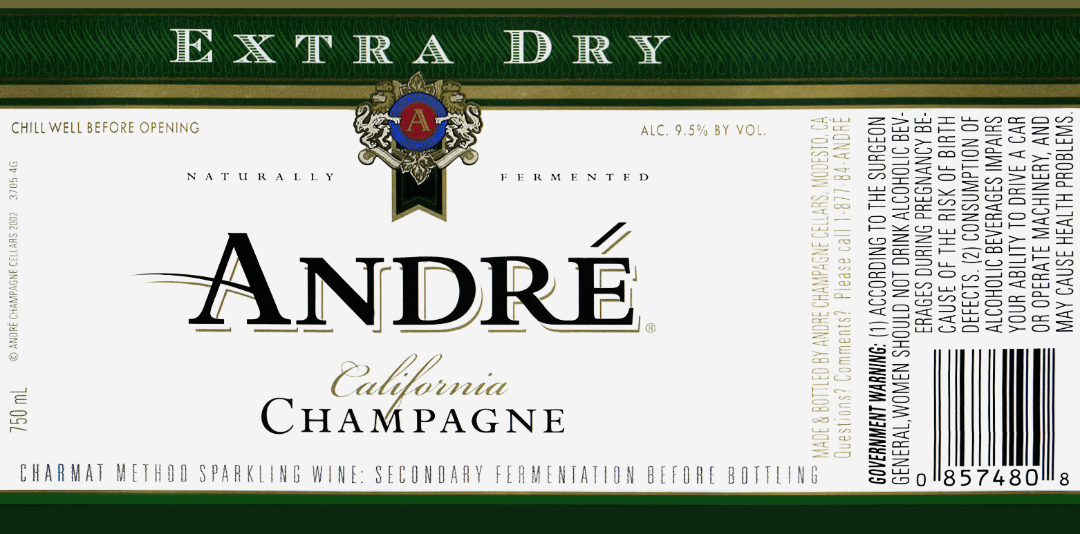 Andre Extra Dry Wine Library