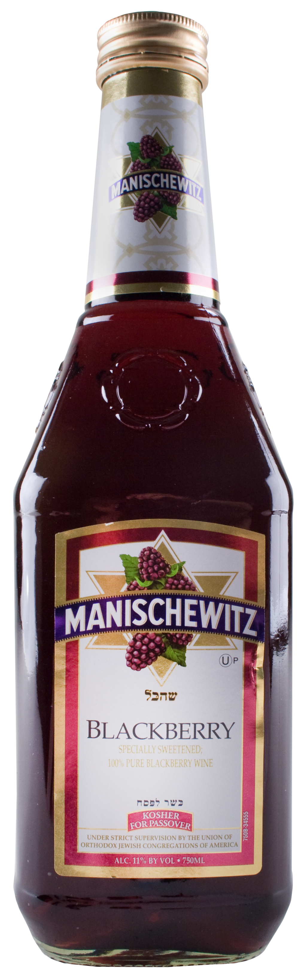 Manischewitz Blackberry (U)P Wine Library