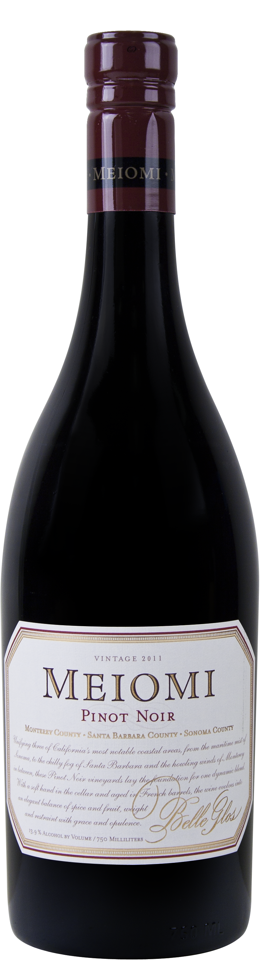 2011 Belle Glos Meiomi Pinot Noir Wine Library