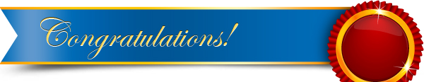 Congratulations!