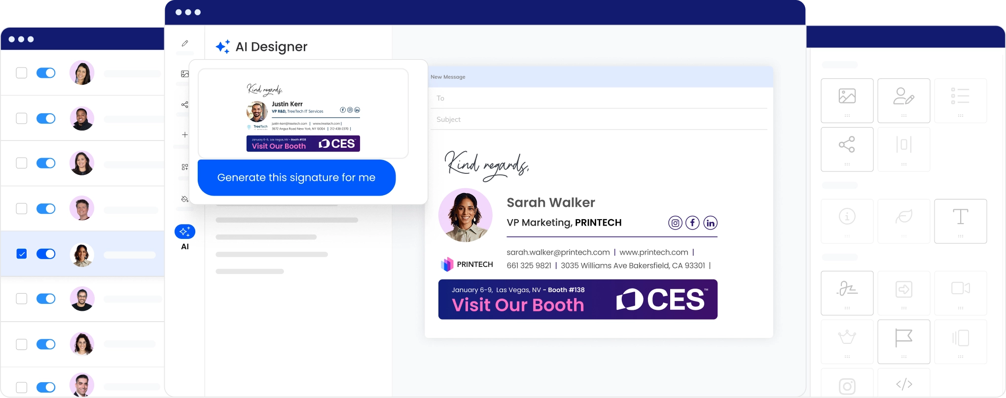 wisestamp email signature platform