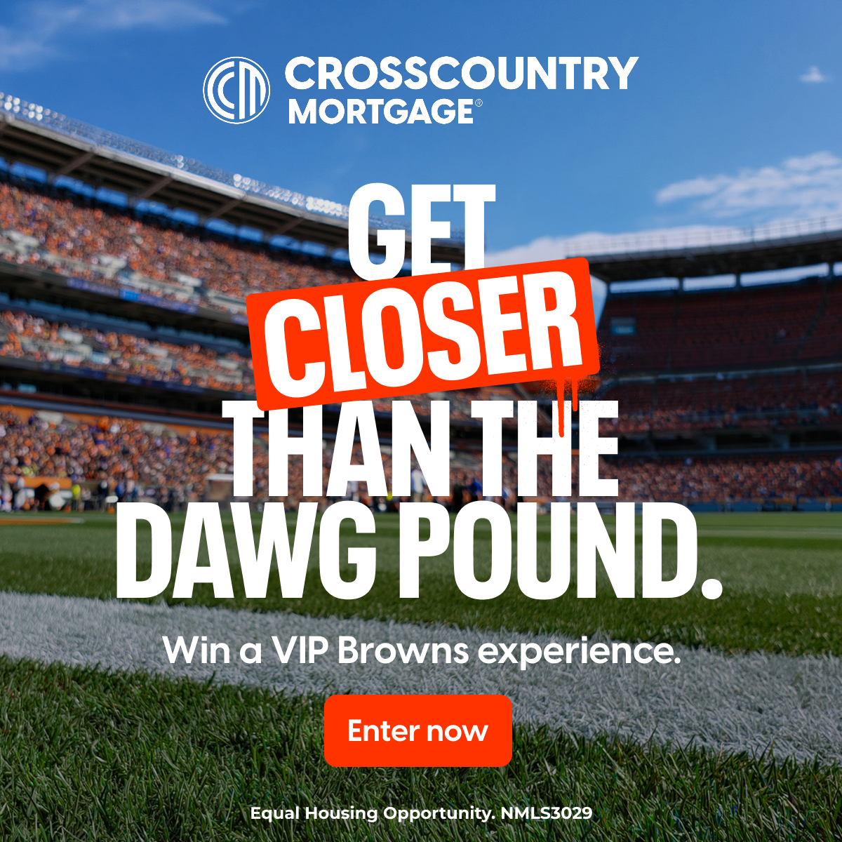 Cleveland Browns VIP Sweepstakes: Enter CrossCountry Mortgage’s Exclusive Giveaway
