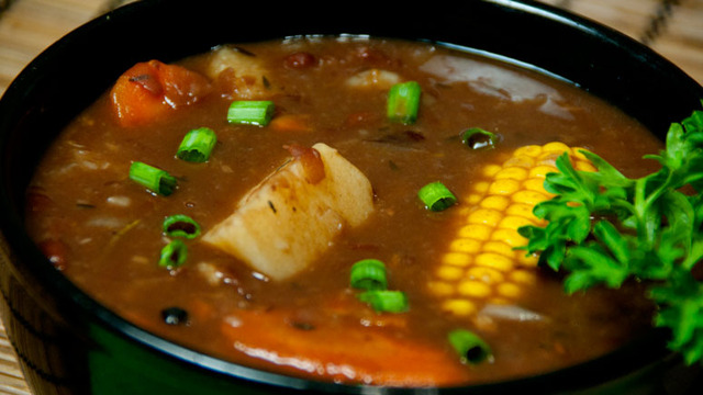 red peas soup