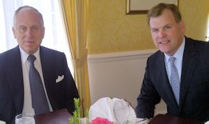 Ronald S. Lauder with John Baird in 2011