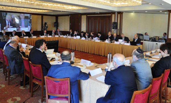 WJC Executive meeting in Thessaloniki, Greece, in March 2013