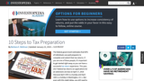 10 Steps To Tax Preparation 10 Steps To Tax Preparation