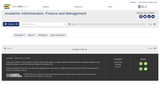 Academic Administration, Finance and Management Academic Administration, Finance and Management