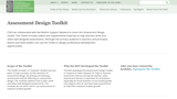 Assessment Design Toolkit Assessment Design Toolkit