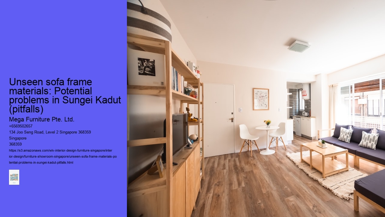 Unseen sofa frame materials: Potential problems in Sungei Kadut (pitfalls)