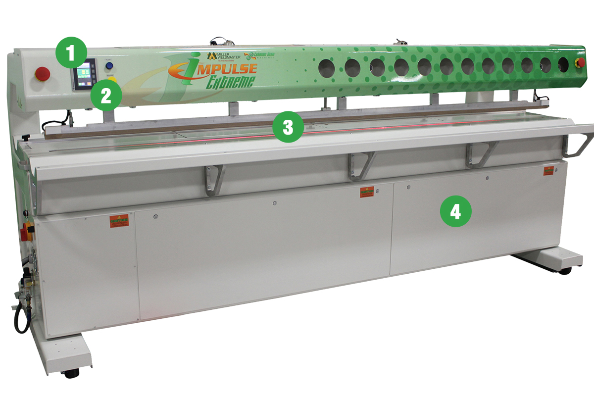 Tent Welder Tarp Welding Machine Impulse Extreme