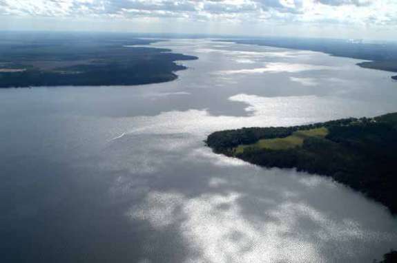 The St. Johns River. Photo courtesy the University of North Florida.