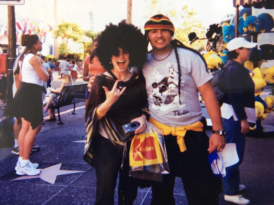 Siclaly M. Santiago-Leon and her cousin Luis Daniel Wilson Leon.