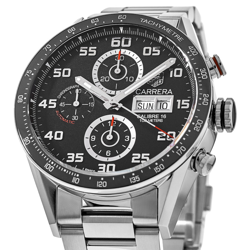 New Tag Heuer Carrera Chronograph DayDate Automatic Men's Watch CV2A1R