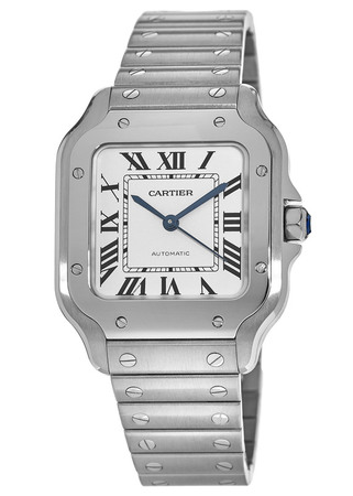 New Cartier Santos De Cartier Medium Automatic Men S Watch Wssa0029 Ebay