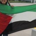 Palestine flag. Palestinian