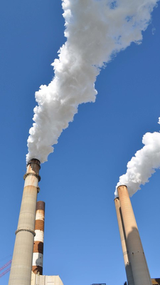 smokestack emissions