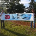 Anti-death penalty sign