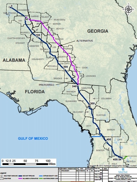 Sabal Trail route