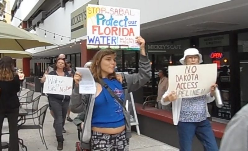 Sabal Trail pipeline and DAPL protest