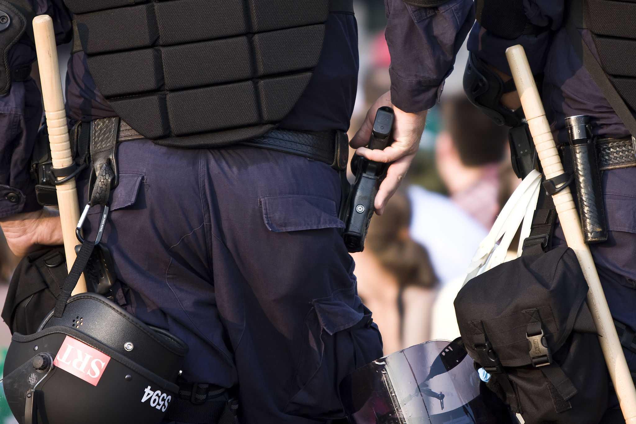 St Paul Police SRT Indexing Firearm in Holster gun RNC 2008 Minnesota
