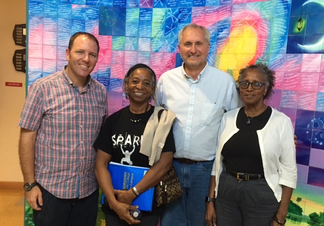 Travis Bell, Lena Young Green, Dr. Beverly Ward