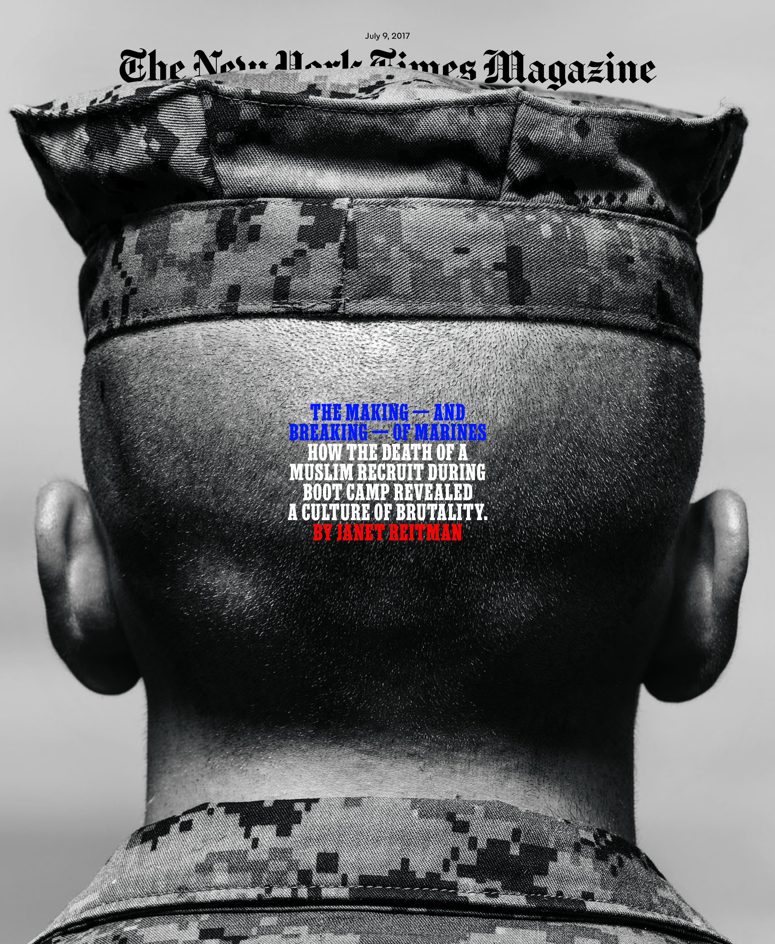 Cover image for the article "The Making - and Breaking - of Marines"