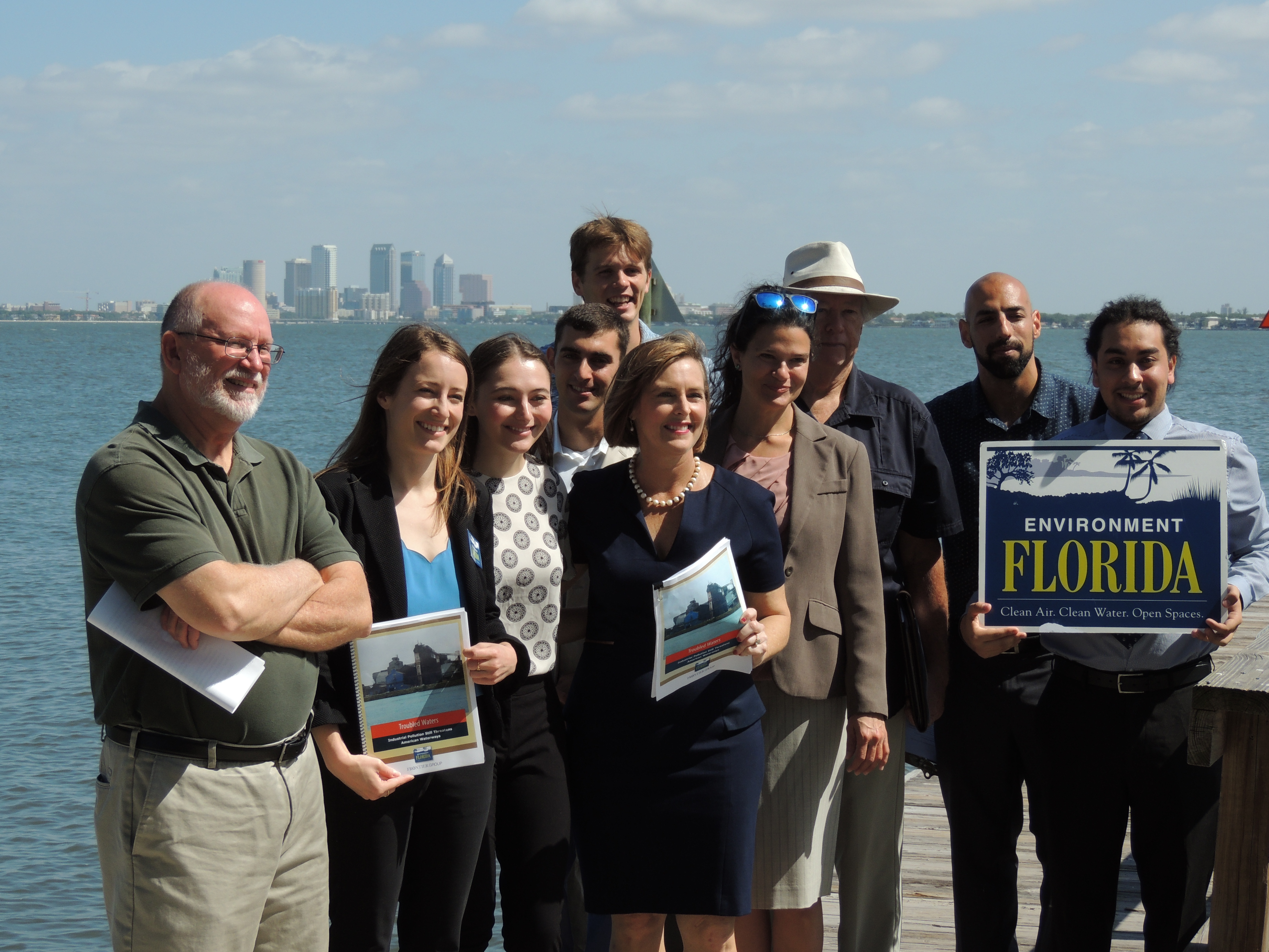 Environment Florida releases report called Troubled Waters on industrial pollution