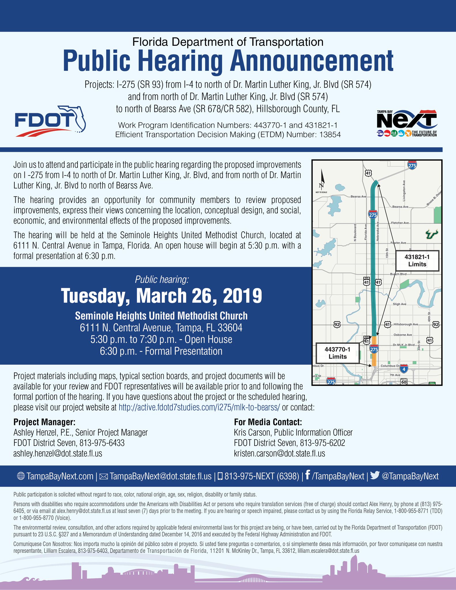 Tampa Bay Next, TBX, FDOT